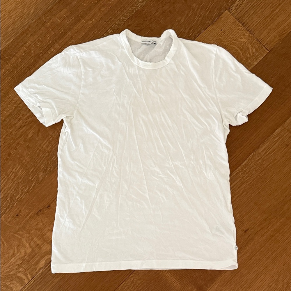 James Perse Crisp White Short Sleeve Tee